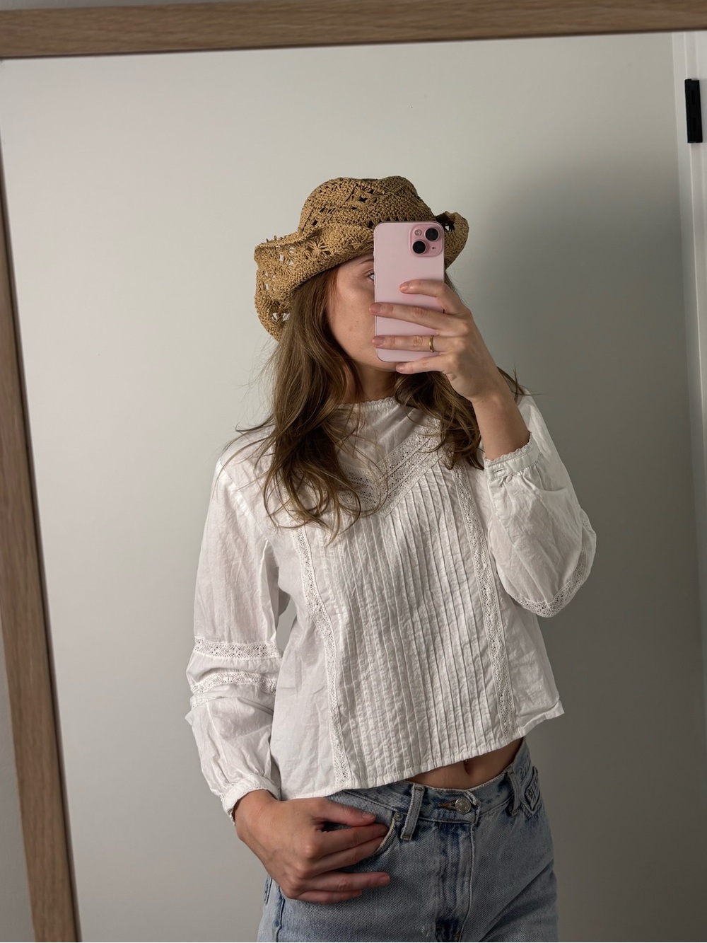 White Cotton Blouse